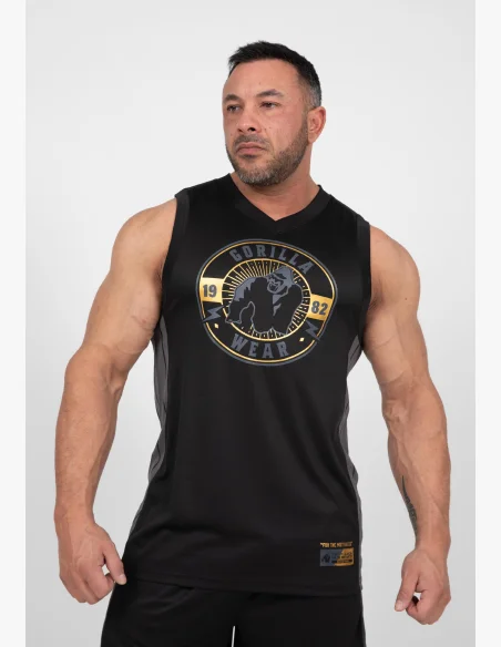 Gorilla Wear pánske tielko Orlando Jersey – čierna
