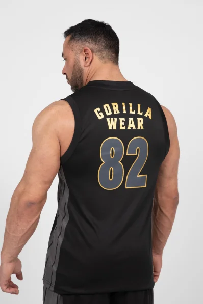 Gorilla Wear pánske tielko Orlando Jersey – čierna 2
