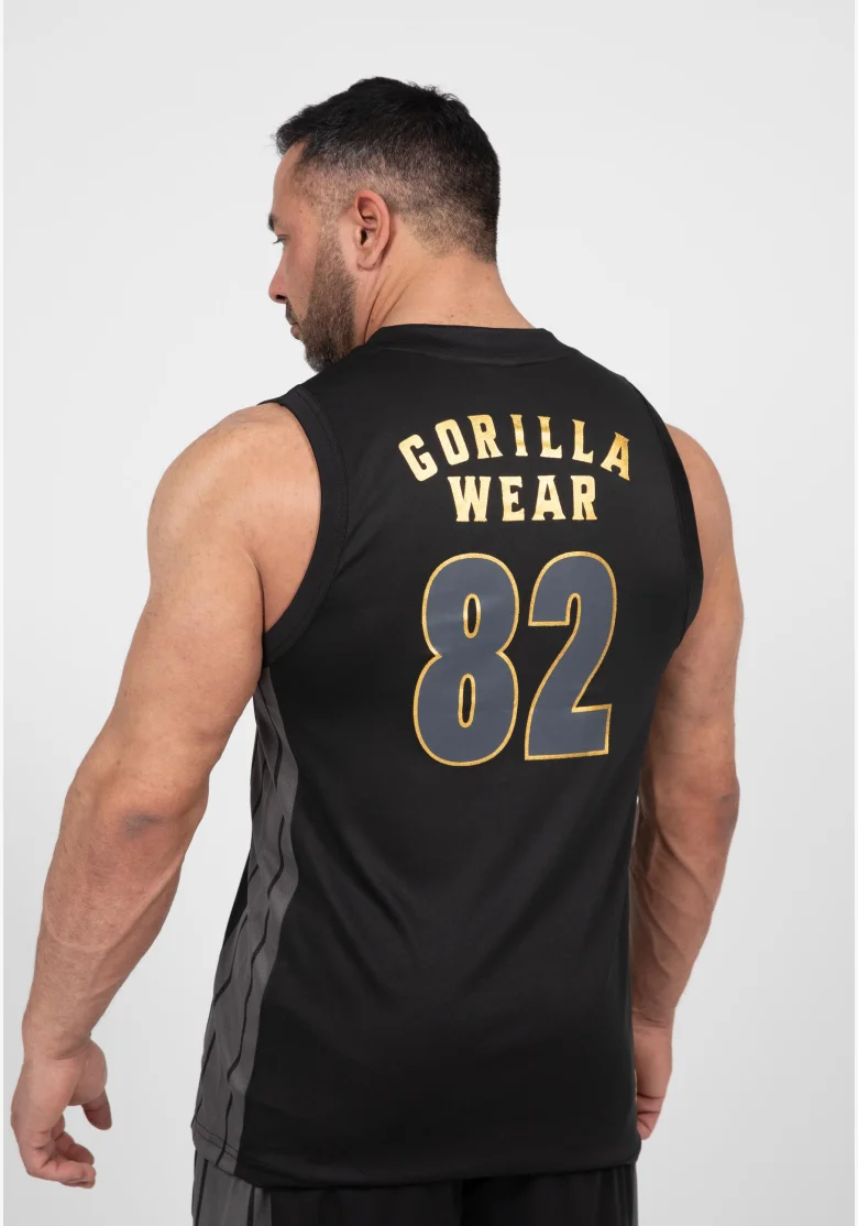 Gorilla Wear pánske tielko Orlando Jersey – čierna