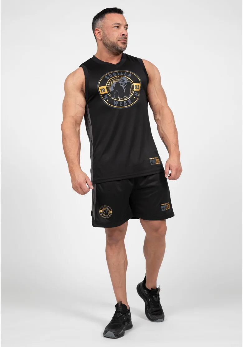 Gorilla Wear pánske tielko Orlando Jersey – čierna