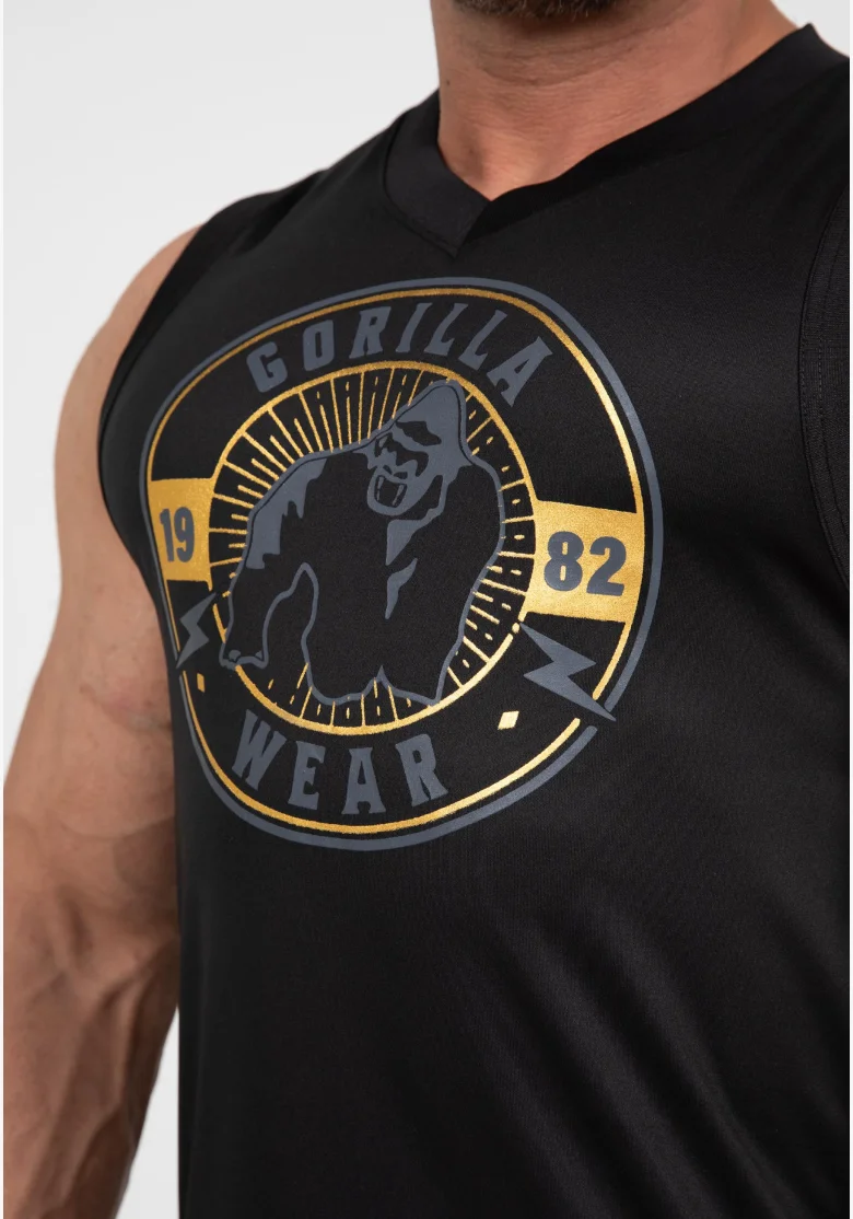 Gorilla Wear pánske tielko Orlando Jersey – čierna