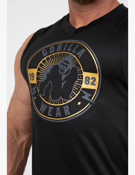 Gorilla Wear pánske tielko Orlando Jersey – čierna