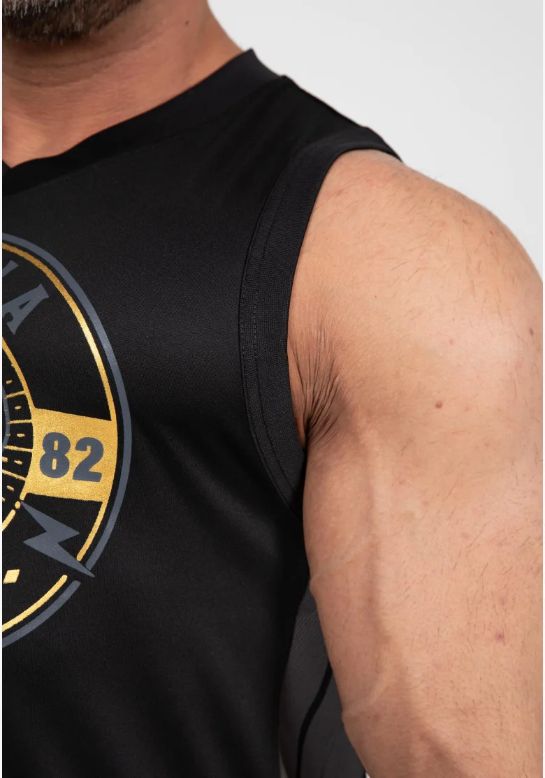 Gorilla Wear pánske tielko Orlando Jersey – čierna